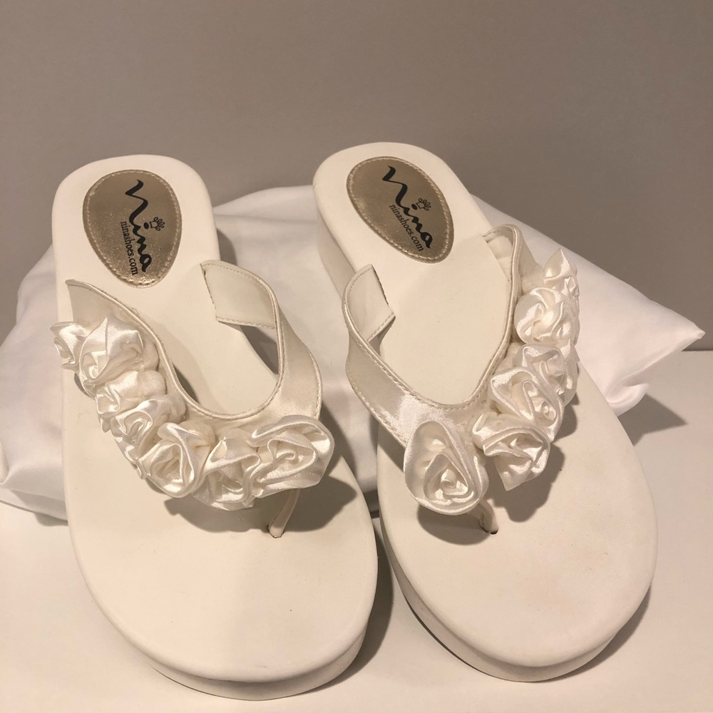 Nina bridal flip flops